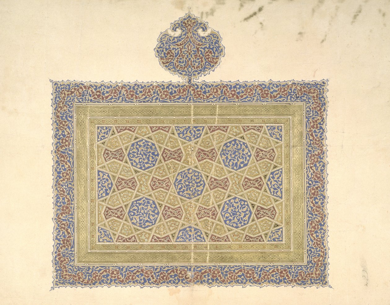 Is. 1614.2 Koran fragment door Iraqi School