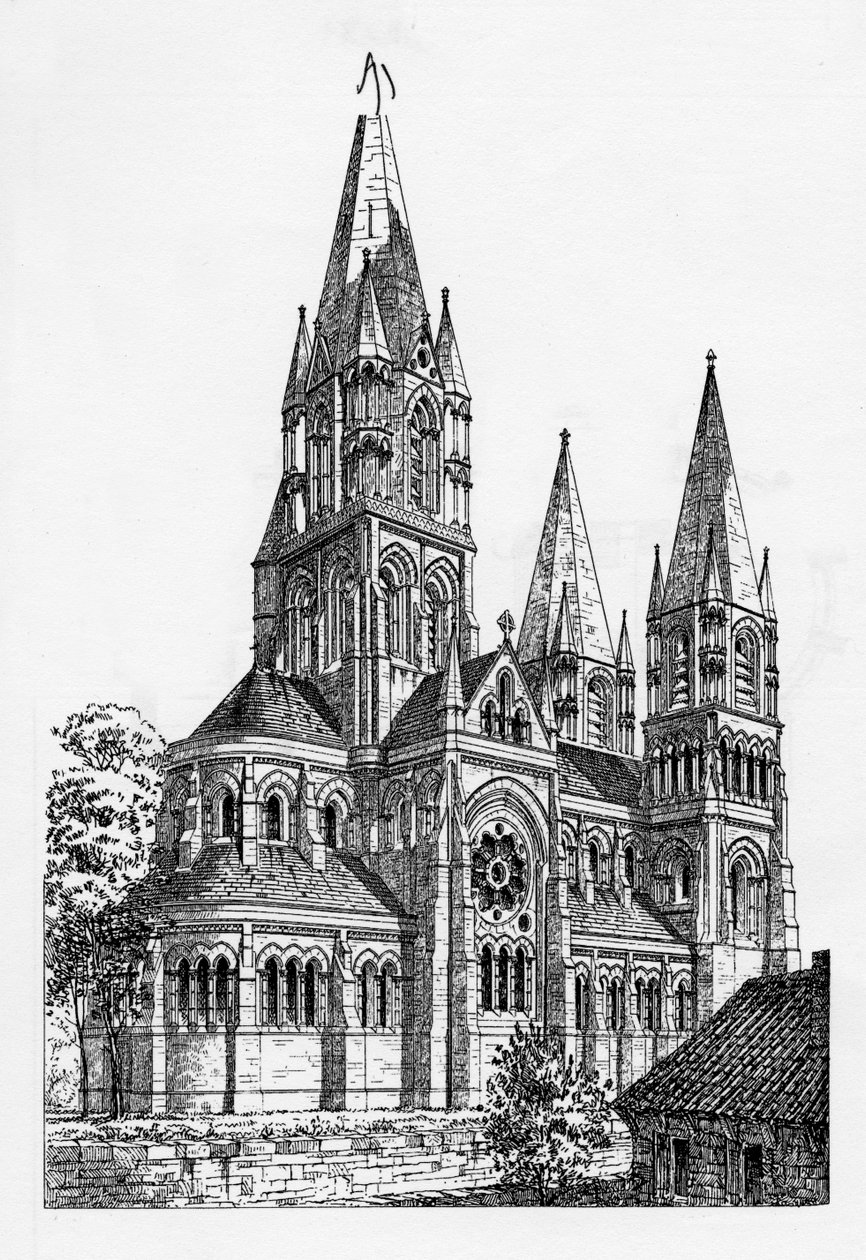 Kathedraal van Cork, illustratie uit 