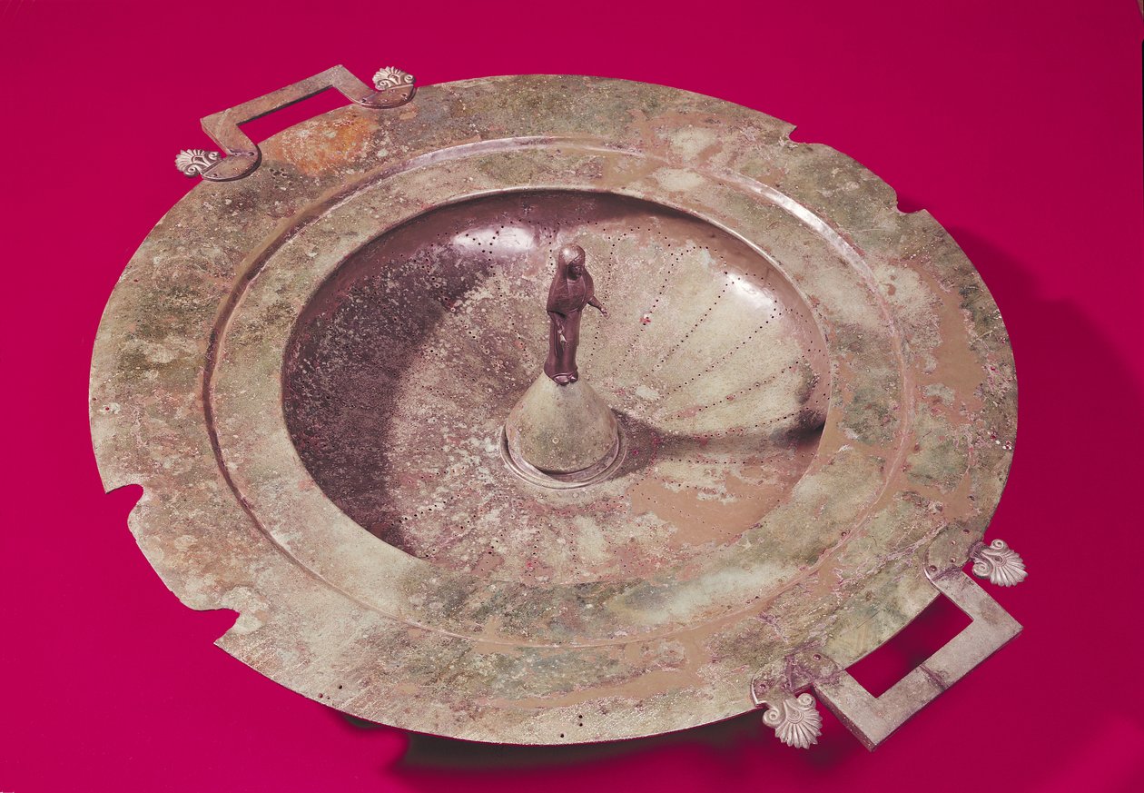 Deksel van een krater door Iron Age