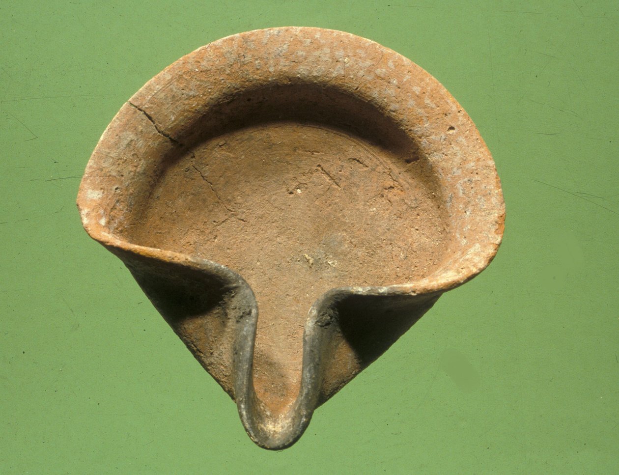 Israëlitische olielamp (terracotta) door Iron Age