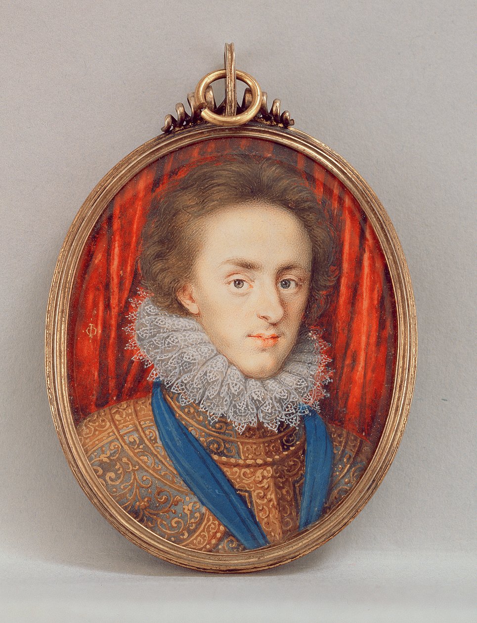 Portret van Henry, Prins van Wales (1594-1612) c.1610 door Isaac Oliver