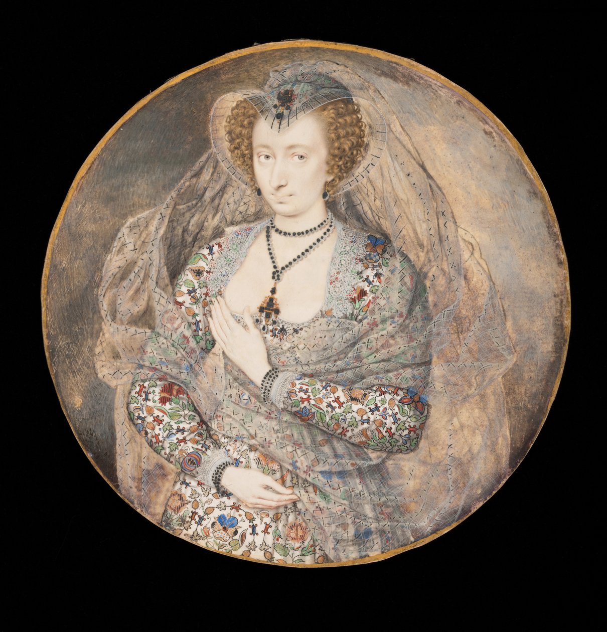 Onbekende dame door Isaac Oliver