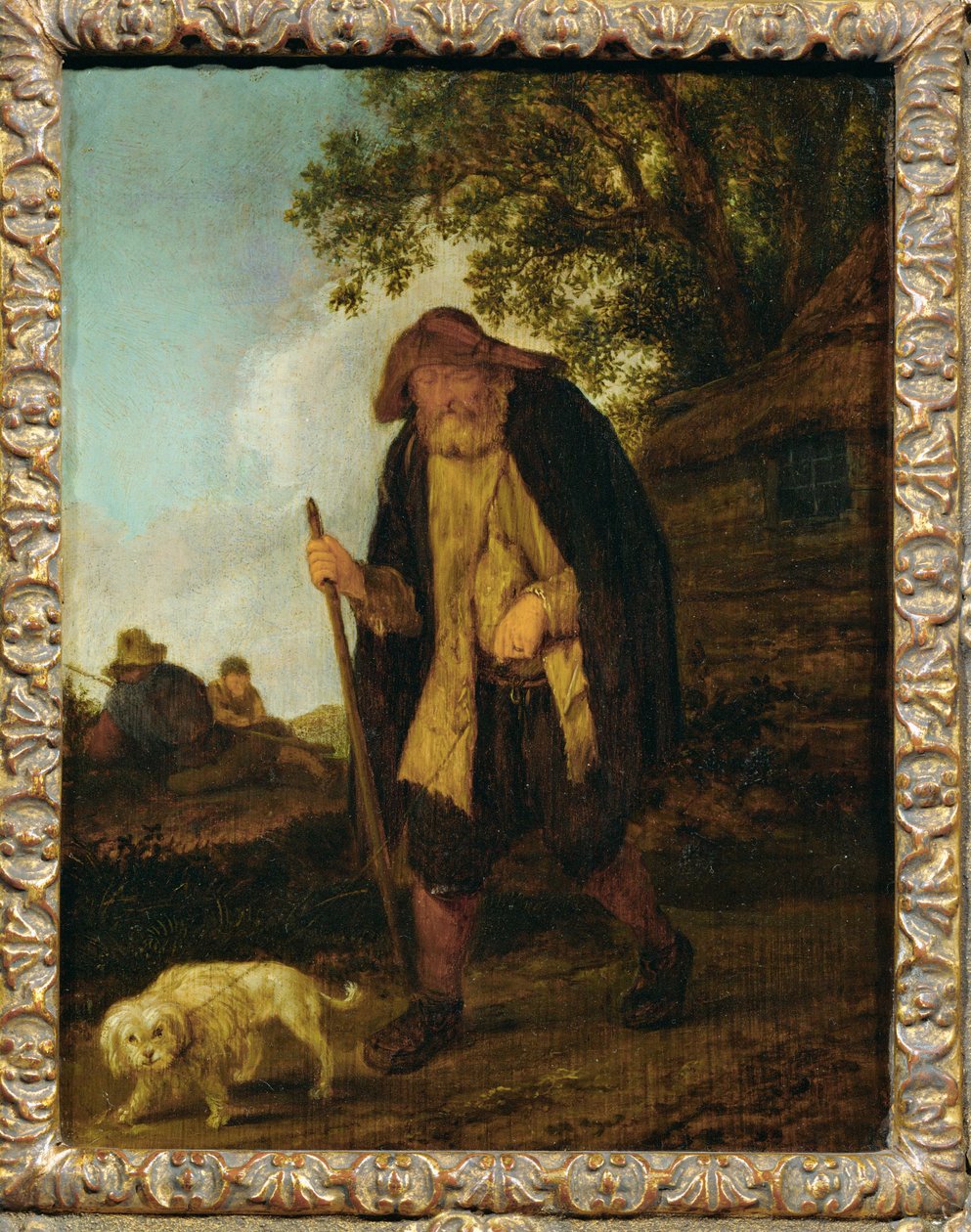 Aveugle et son chien - Een blinde man en zijn hond ... door Isaack Jansz van Ostade