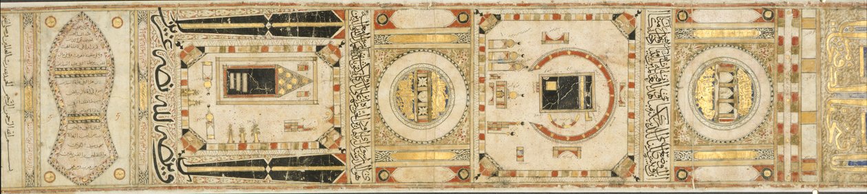 Attestatie van een bedevaart uitgevoerd door Maymanah, dochter van Muhammad al-Zardili, gedateerd 836 AH/1433 AD door Islamic School