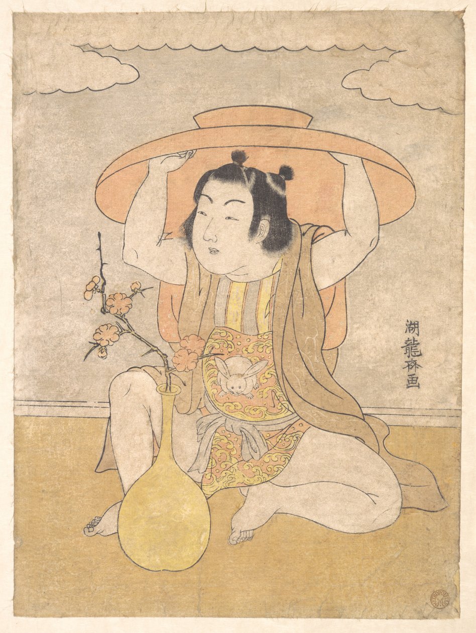 Zonder titel door Isoda Koryusai
