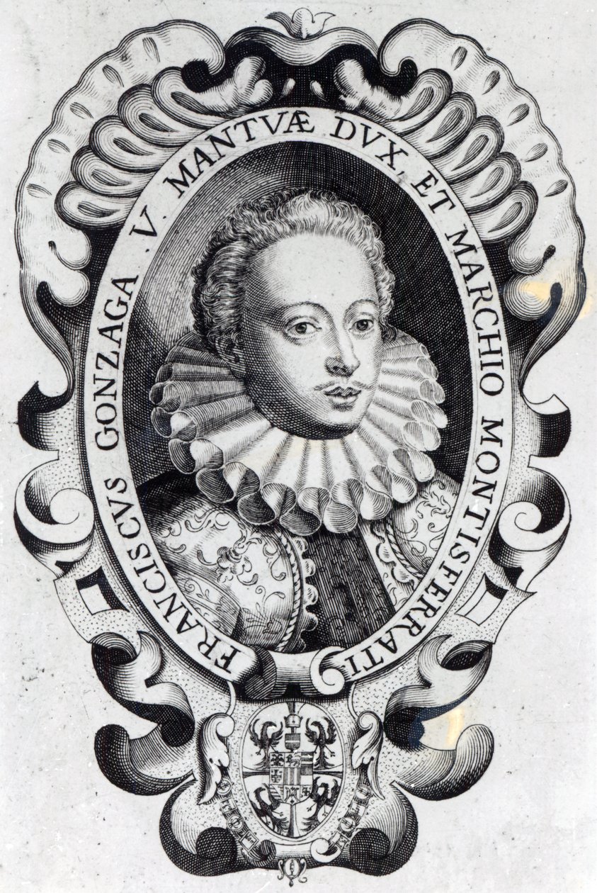 Francesco Gonzago, Hertog van Mantua en Markies van Montferrat door Italian School