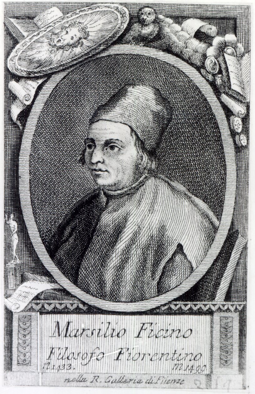 Marsilio Ficino door Italian School