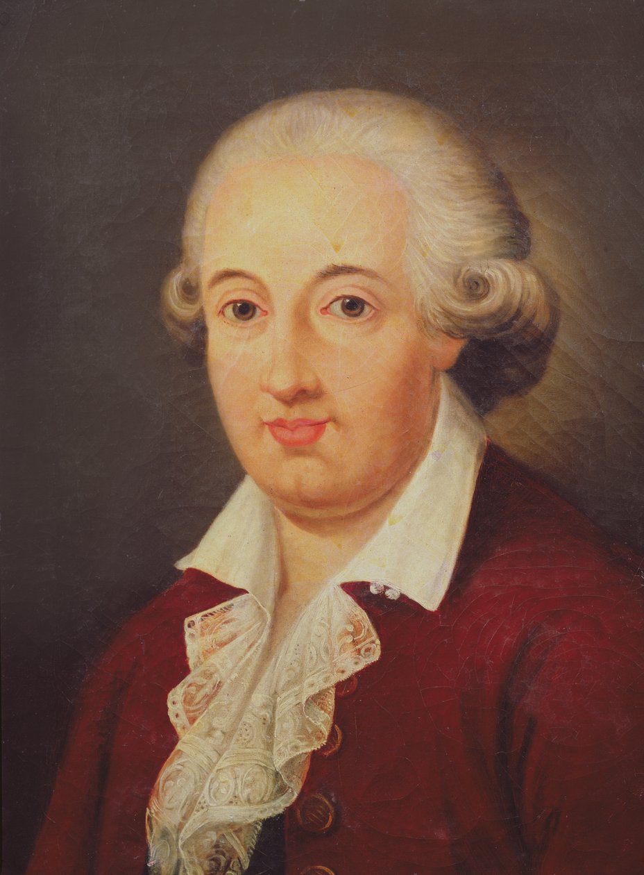 Portret van Domenico Cimarosa (1749-1801) door Italian School