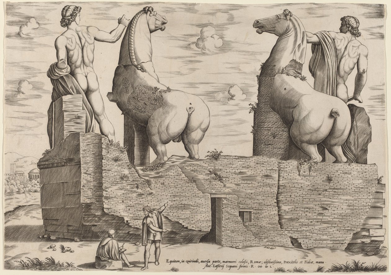 Equitum, in Quirinali, aversa parte door Italian 16th Century