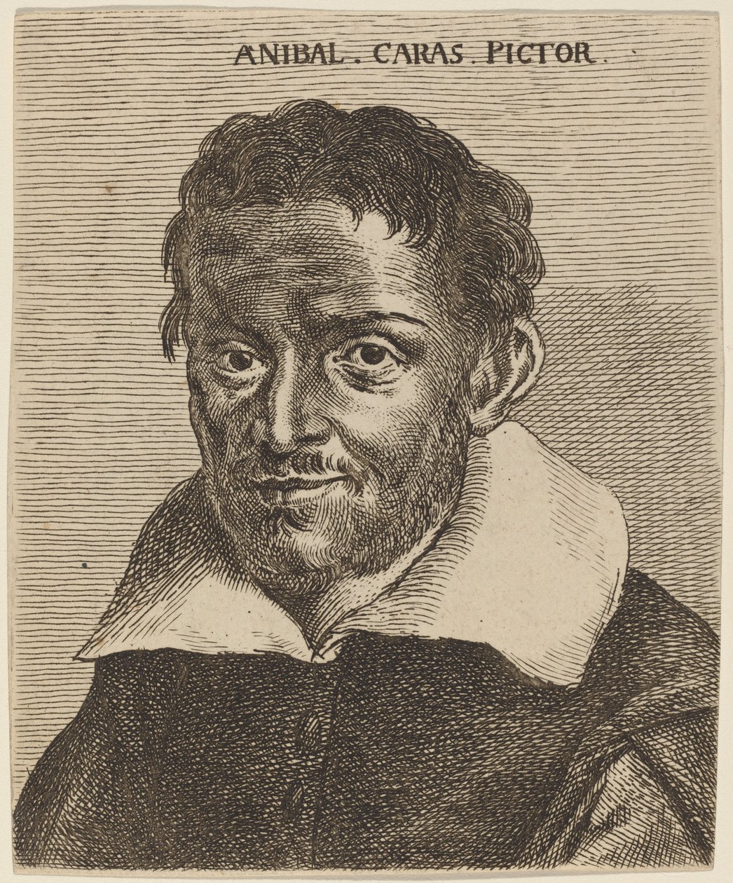 Annibale Carracci door Italian 18th Century