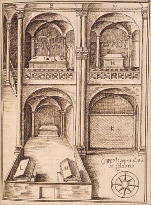 Kapel op de berg Calvarie, uit 
