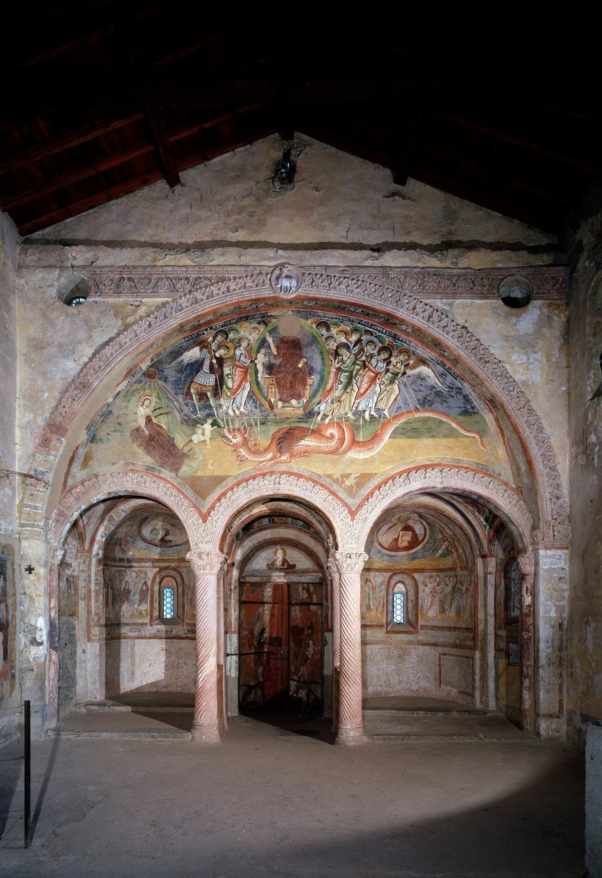 Apocalyps - fresco door Italian School