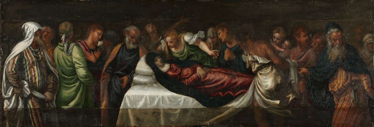 Dood van de Maagd, midden 1500s door Italian School