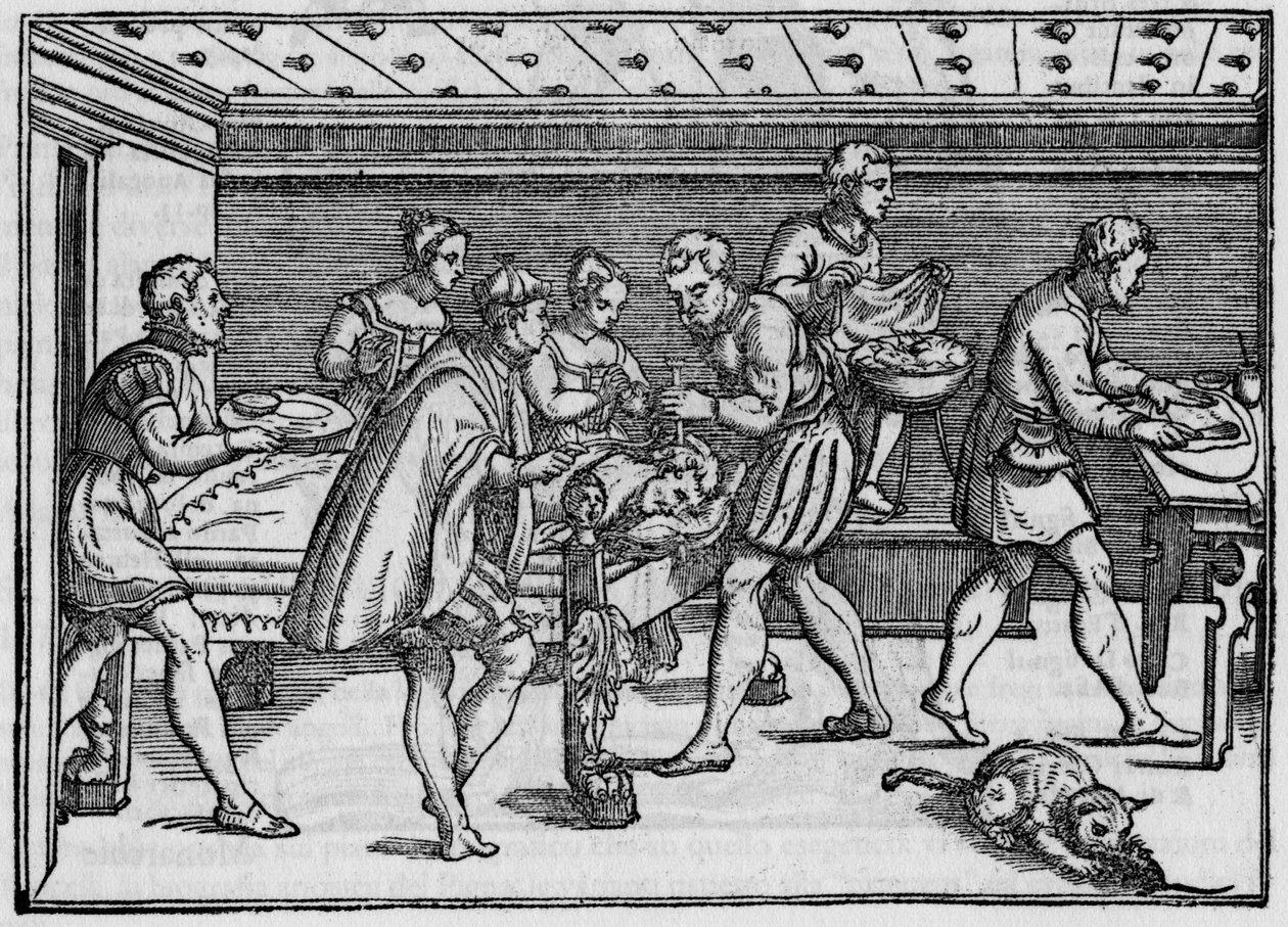Gravure van 1574 in 