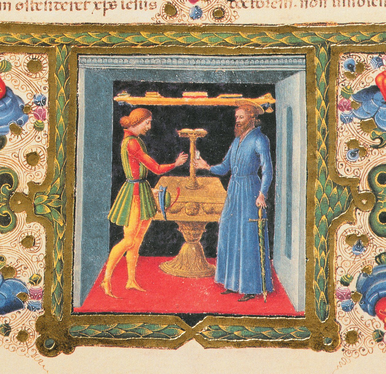 Brief van St. Paulus aan Timoteüs, uit de Borso d