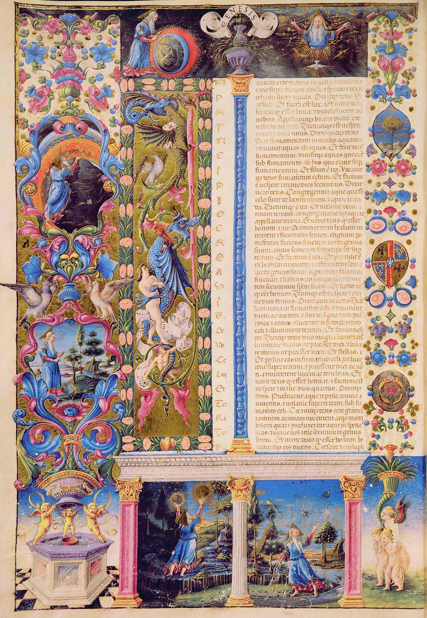 Genesis. Schepping van het Universum, uit de Borso d