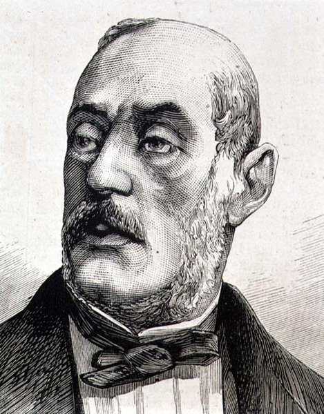 Giuseppe Ferrari (1811-1876) Italiaanse historicus en politiek filosoof (gravure) door Italian School