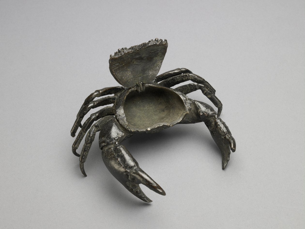 Inktstel in de vorm van een krab door Italian School
