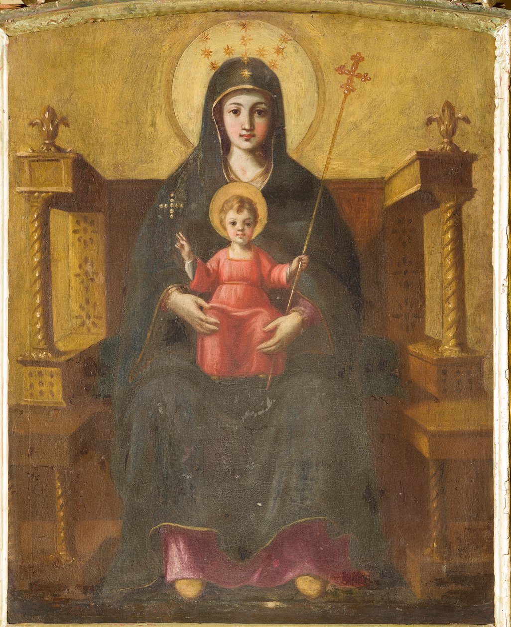 Madonna met kind door Italian School