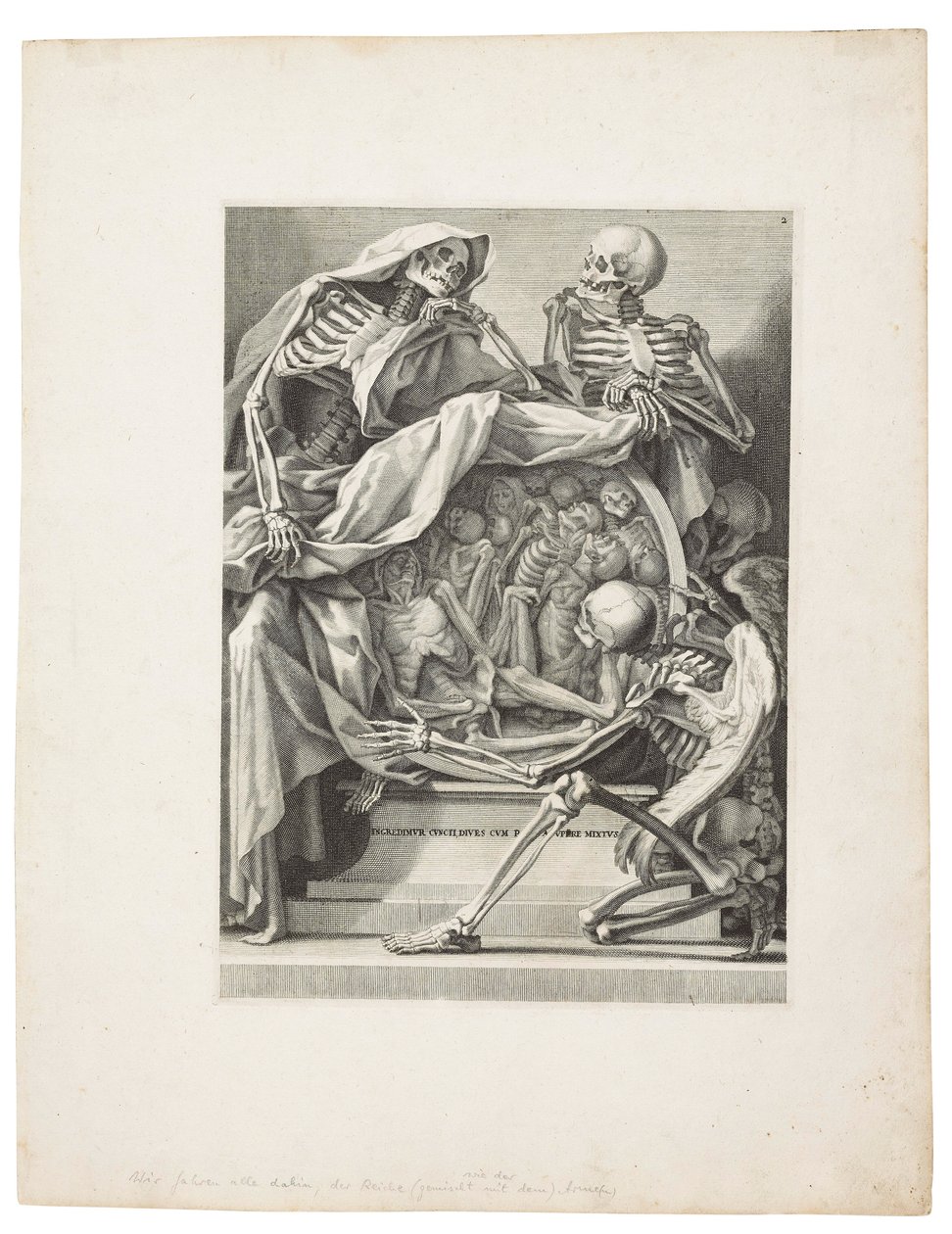 Memento mori door Italian School