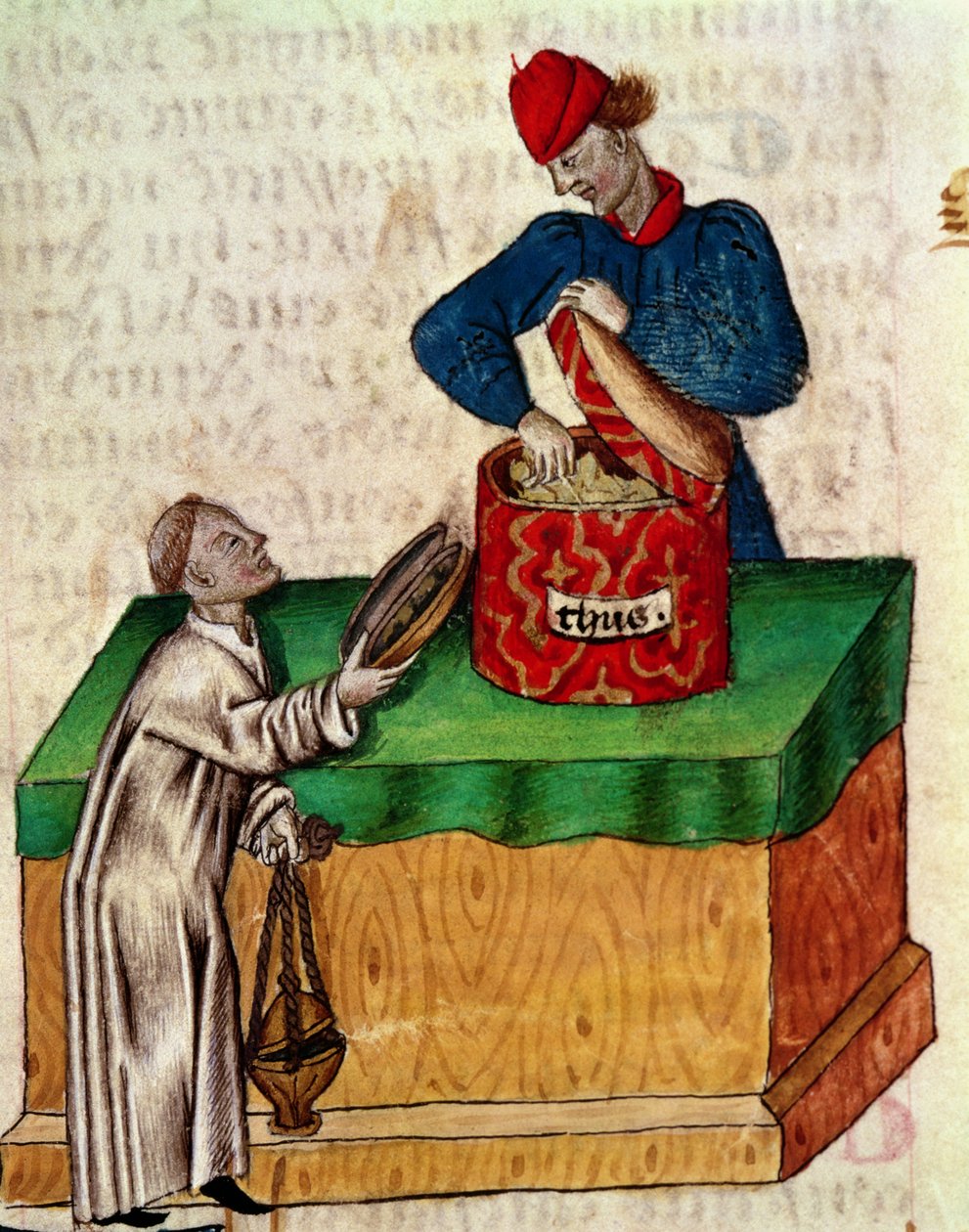 Wierookverkoper, uit 