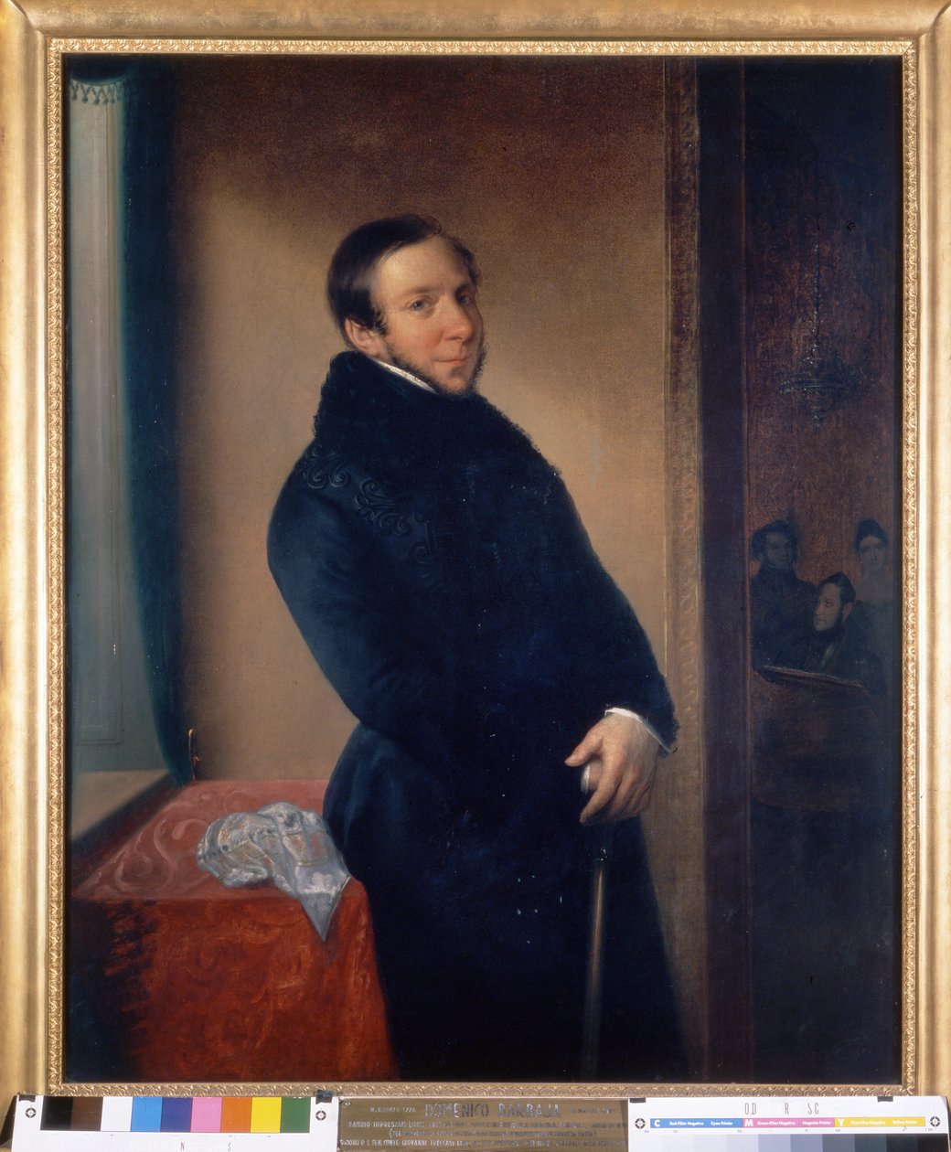Portret van Domenico Barbaia door Italian School