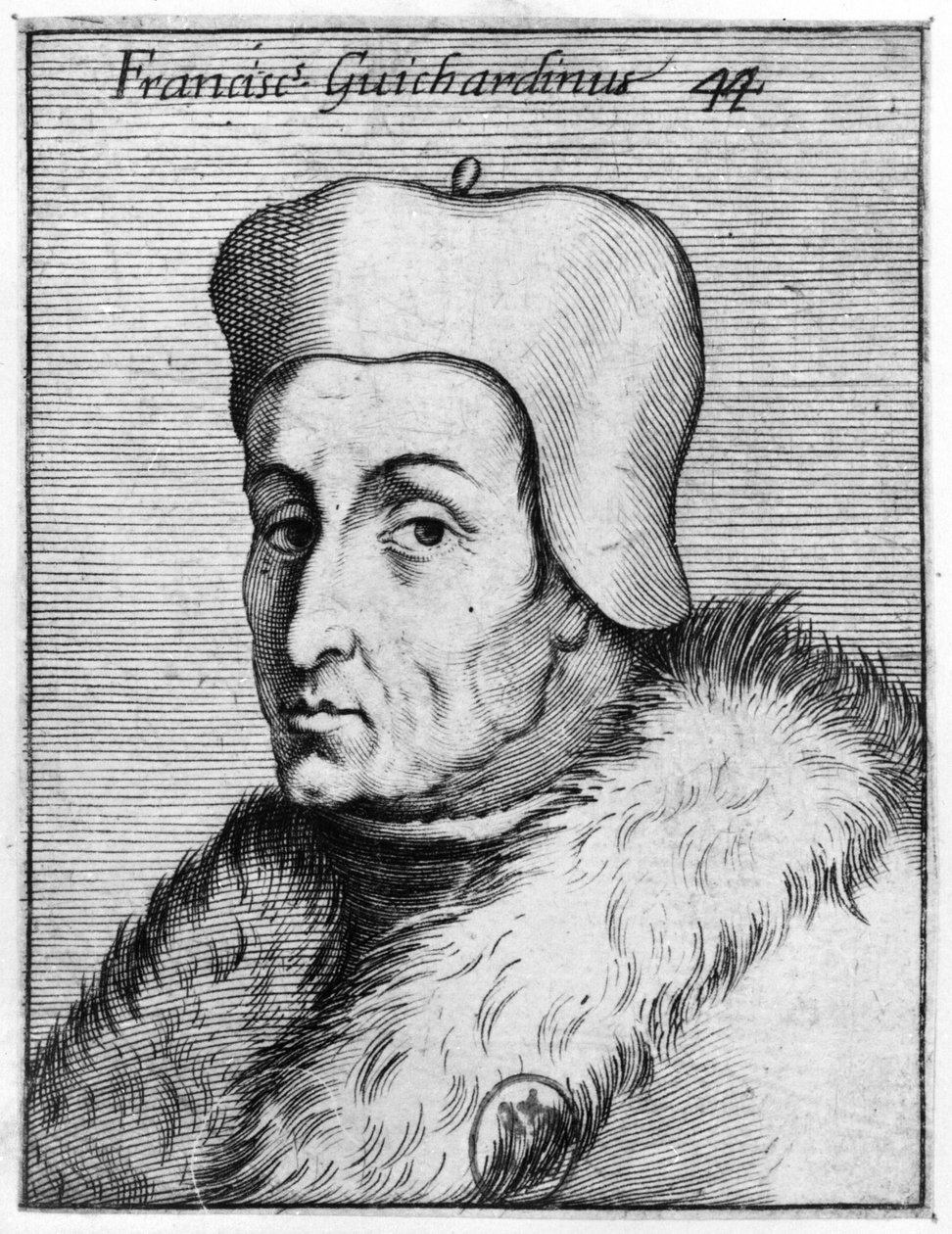Portret van Francesco Guicciardini (1483-1540) door Italian School
