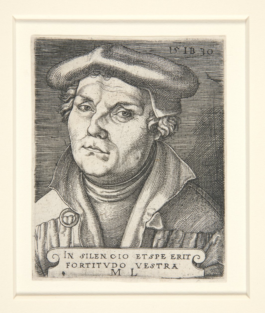 Portret van Maarten Luther door Italian School
