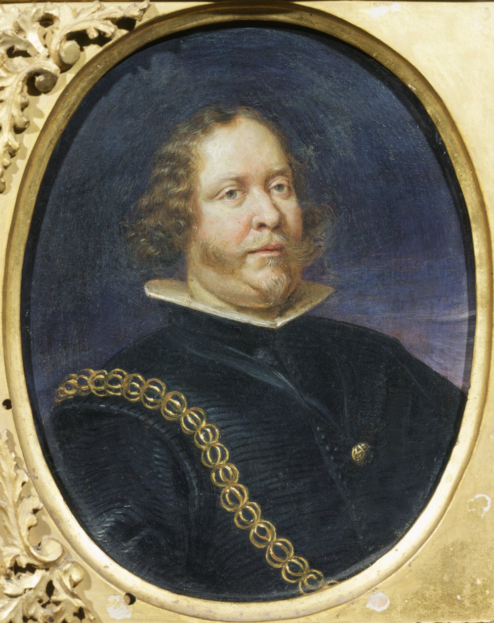 Portret van een man door Italian School