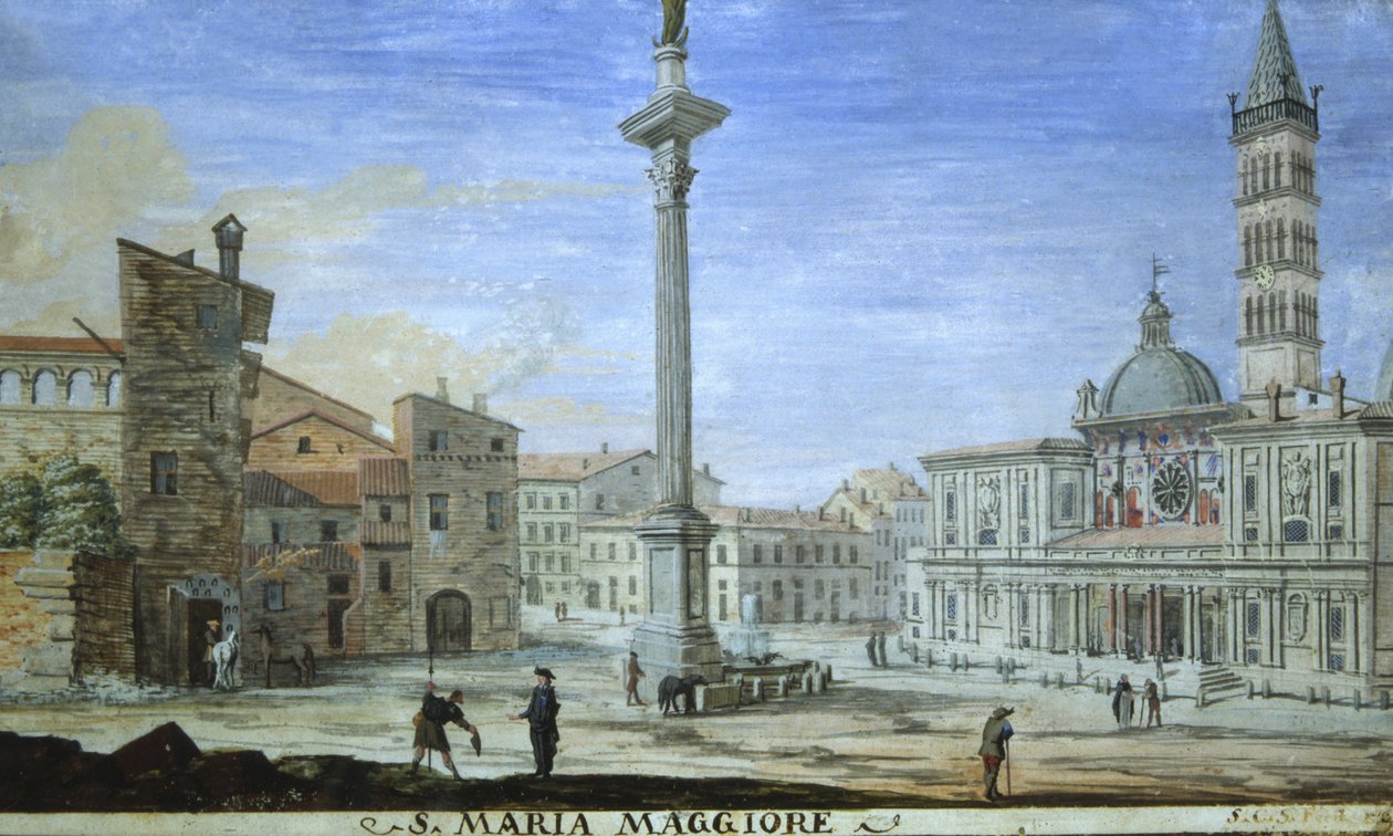 Santa Maria Maggiore door Italian School
