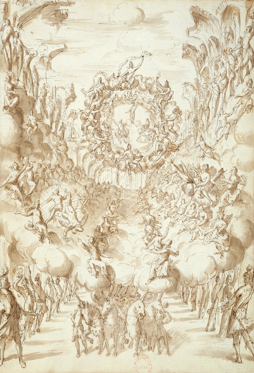 Decorontwerp voor opera