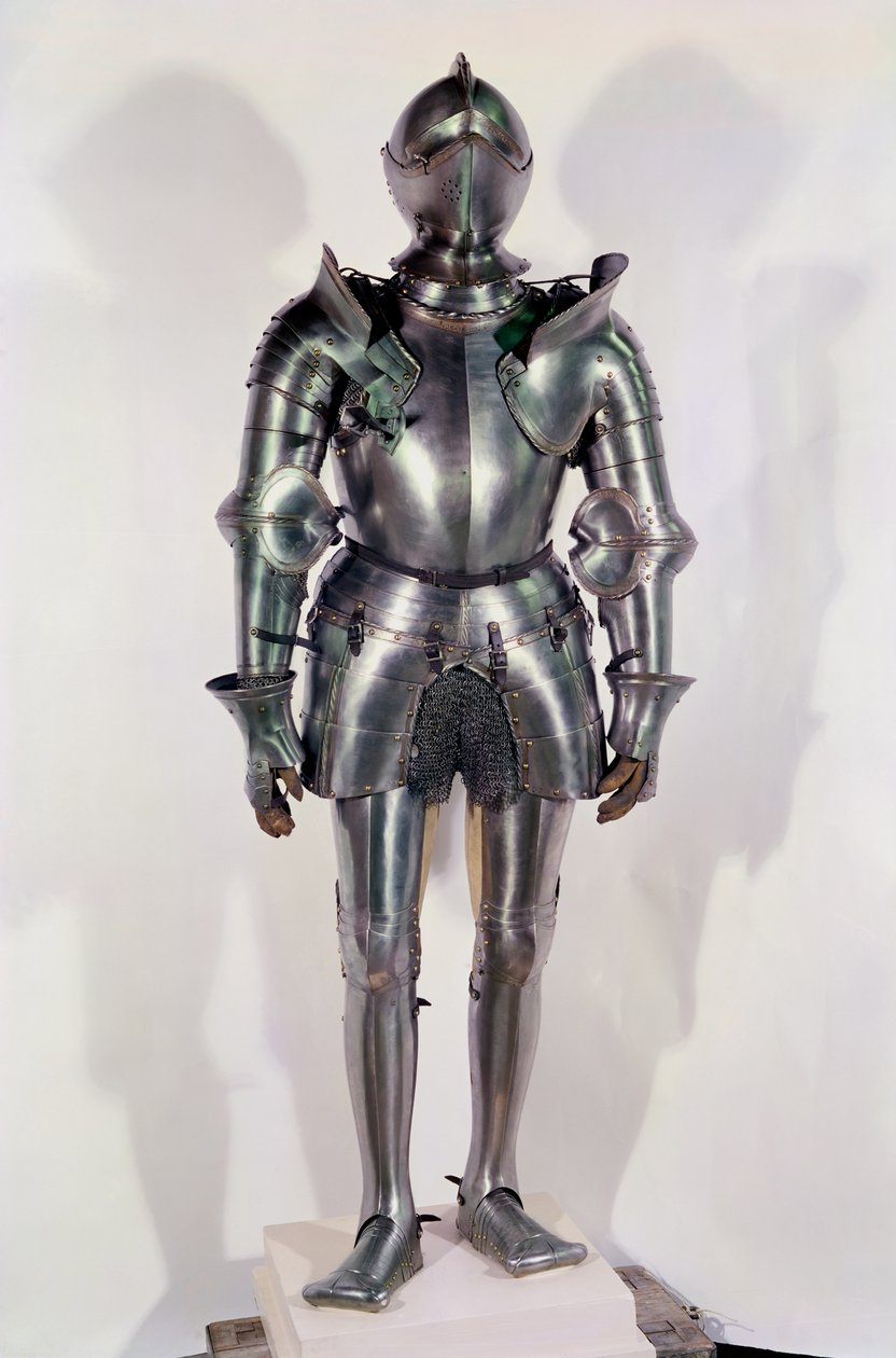 Harnas waarvan wordt gedacht dat het toebehoorde aan Chevalier Bayard (1475-1524), c.1510 door Italian School
