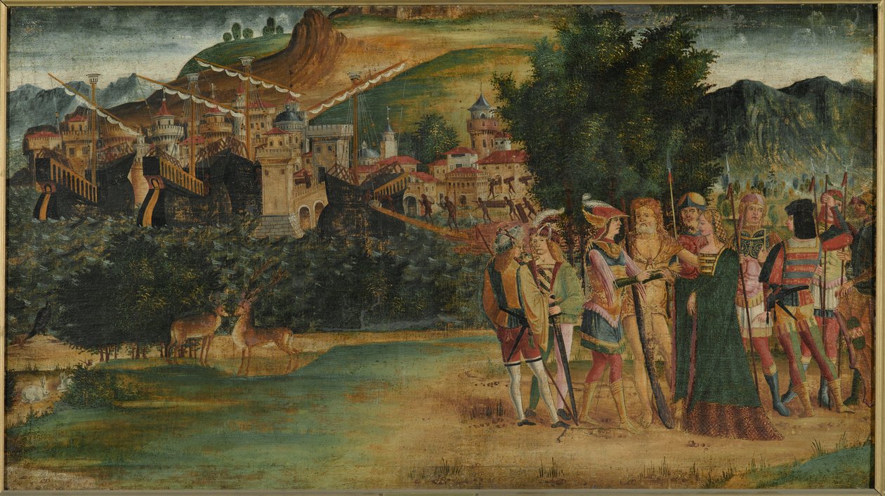 Het huwelijk van Jason en Medea, c.1500 door Italian School