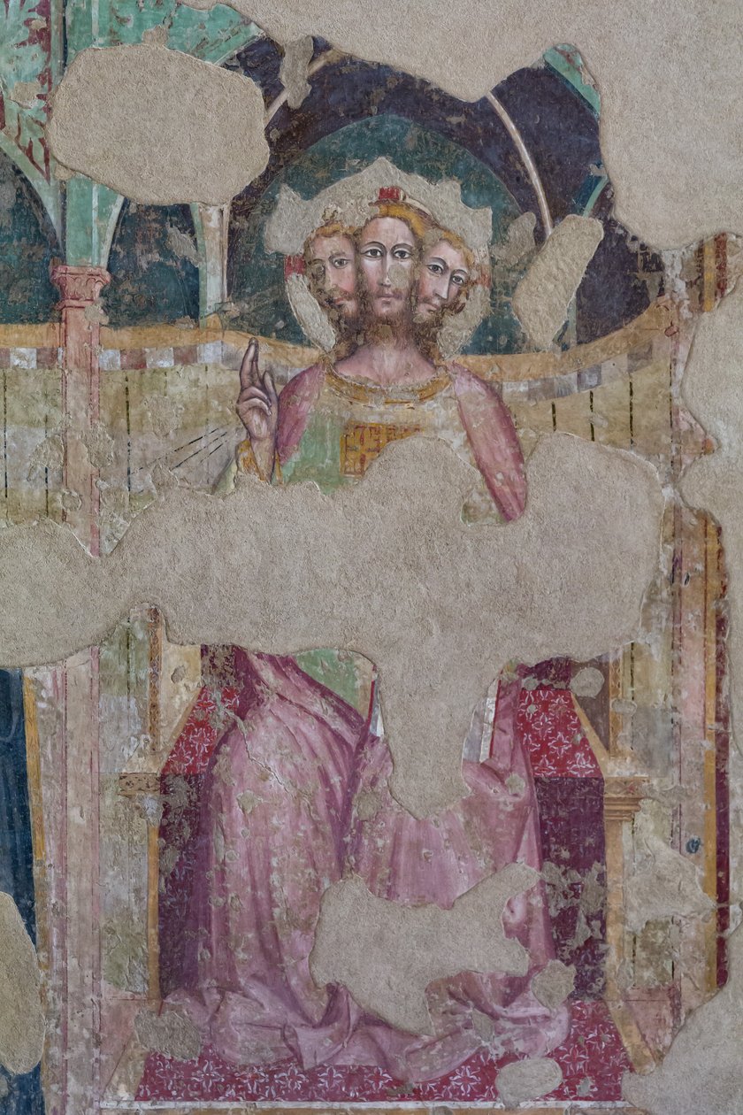 De Drie-eenheid van Christus door Italian School