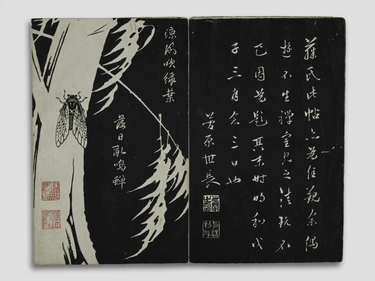 Bloemen van de Kun-lun Bergen (Gempō Yōka) Edo Periode door Ito Jakuchu