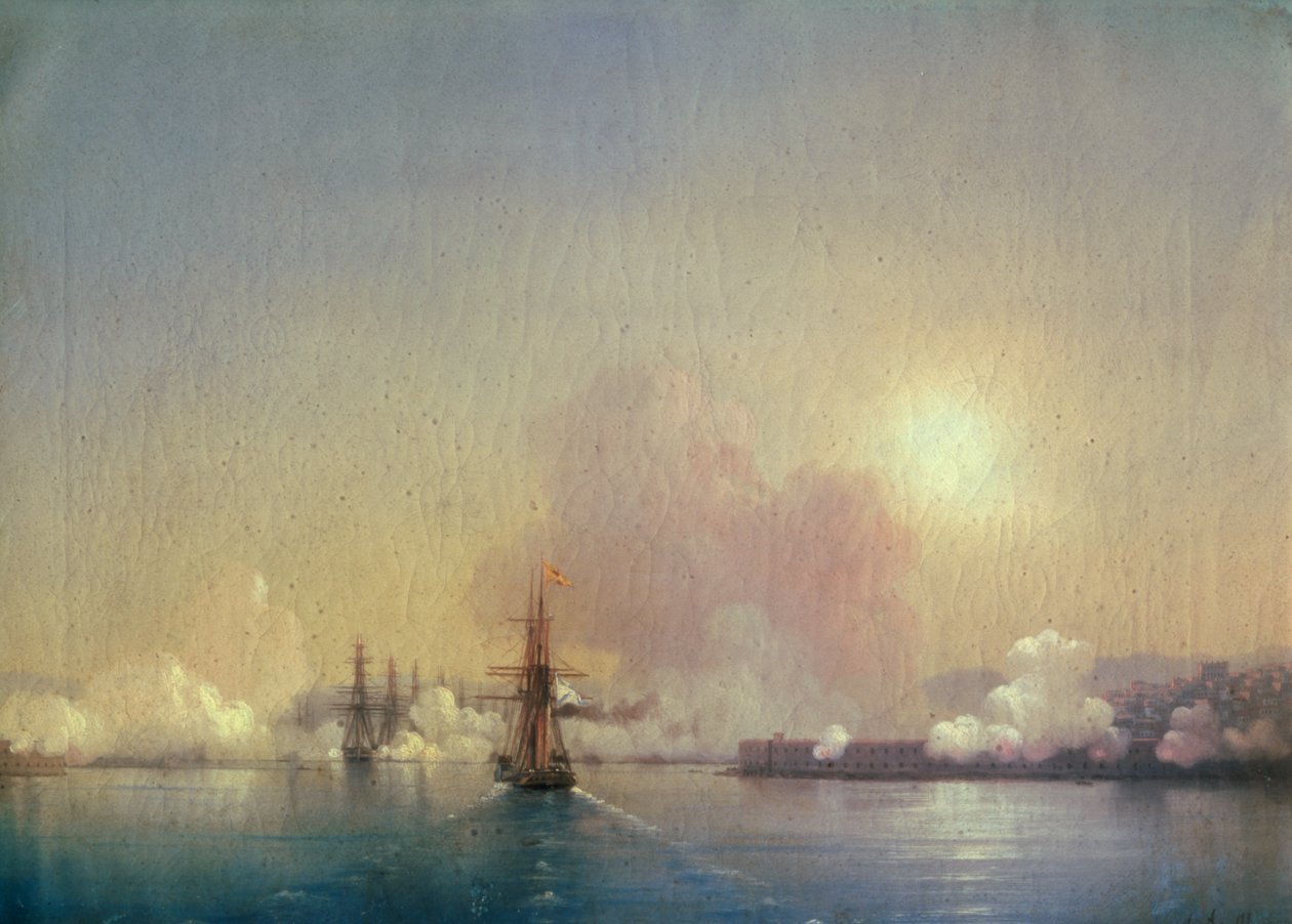 Aankomst in de baai van Sebastopol door Ivan Konstantinovich Aivazovsky