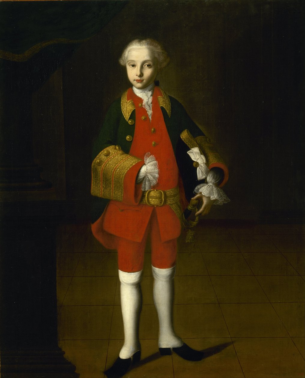 Portret van William George Fairmore door Ivan Yakovlevich Vishnyakov