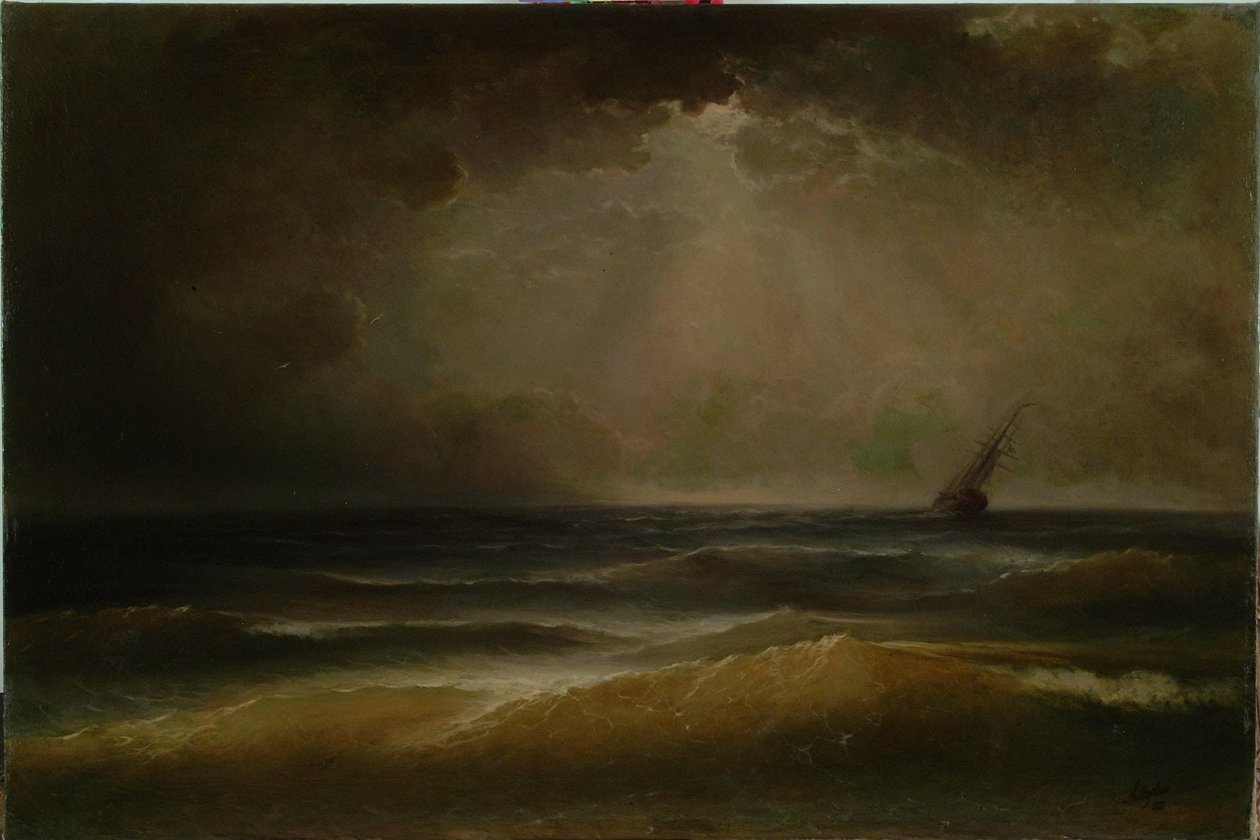 Storm door Ivan Aivazovsky