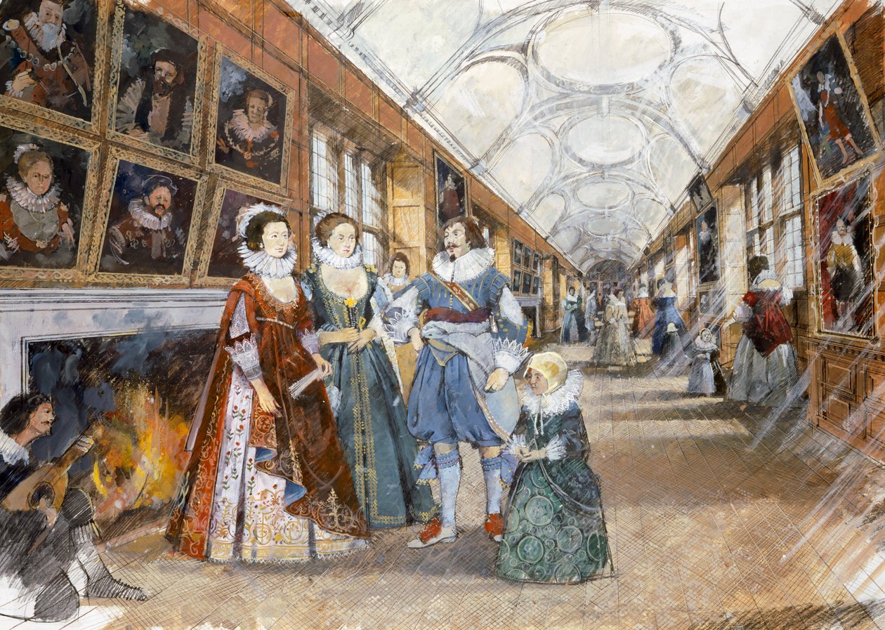 Kirby Hall door Ivan Lapper