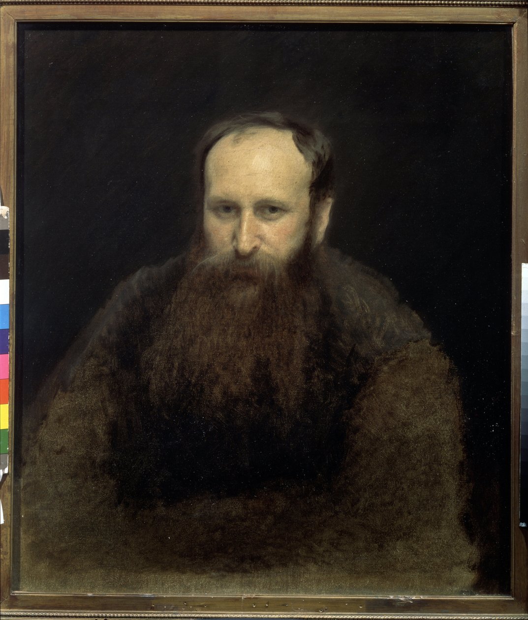 Portret van de kunstenaar Vassili Verechtchaguine door Ivan Nikolaevich Kramskoy