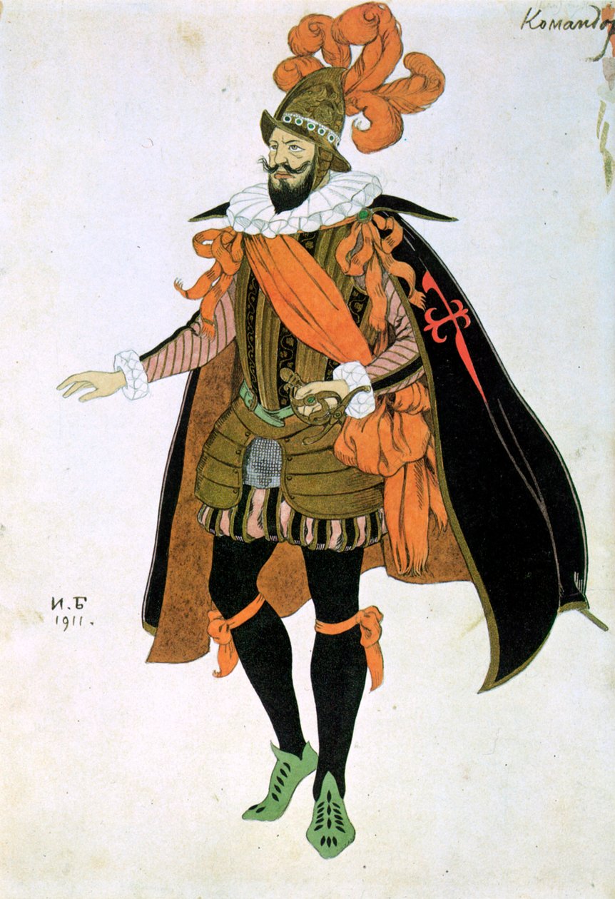 Commandant door Ivan Yakovlevich Bilibin