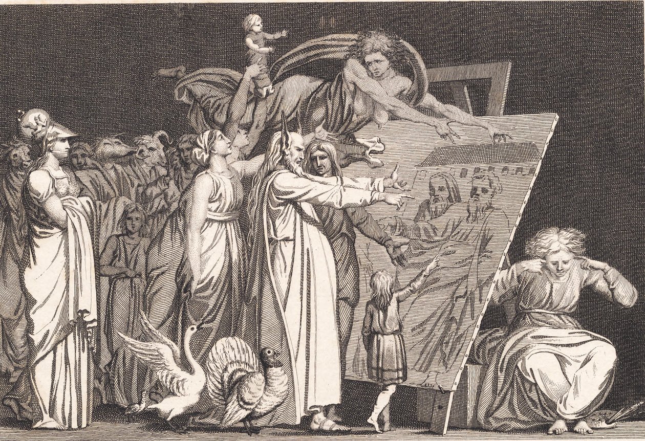 Het lot van de kunstenaars door J.F. Clemens