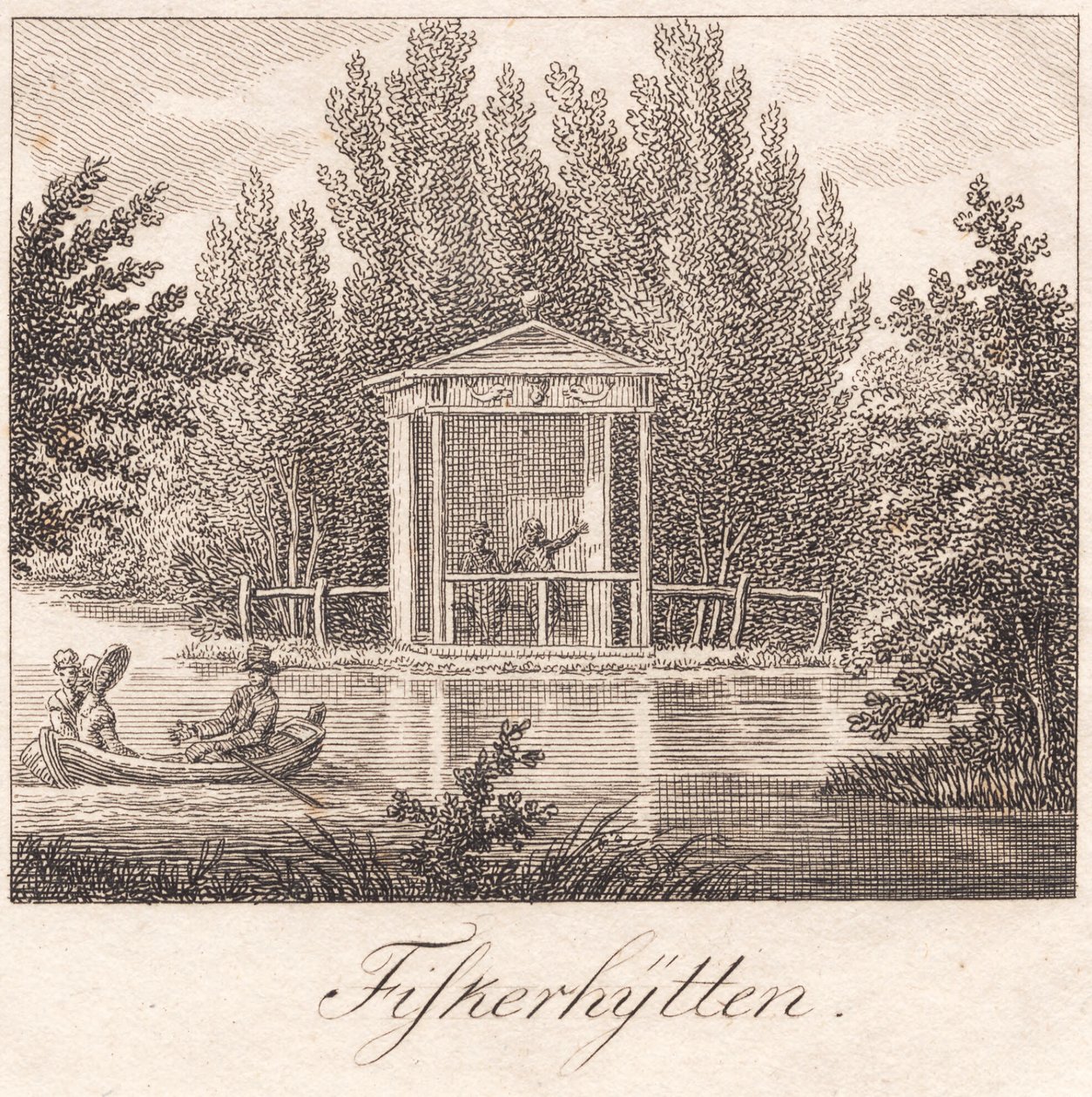 Sanderumgaards Tuin door J.F. Clemens