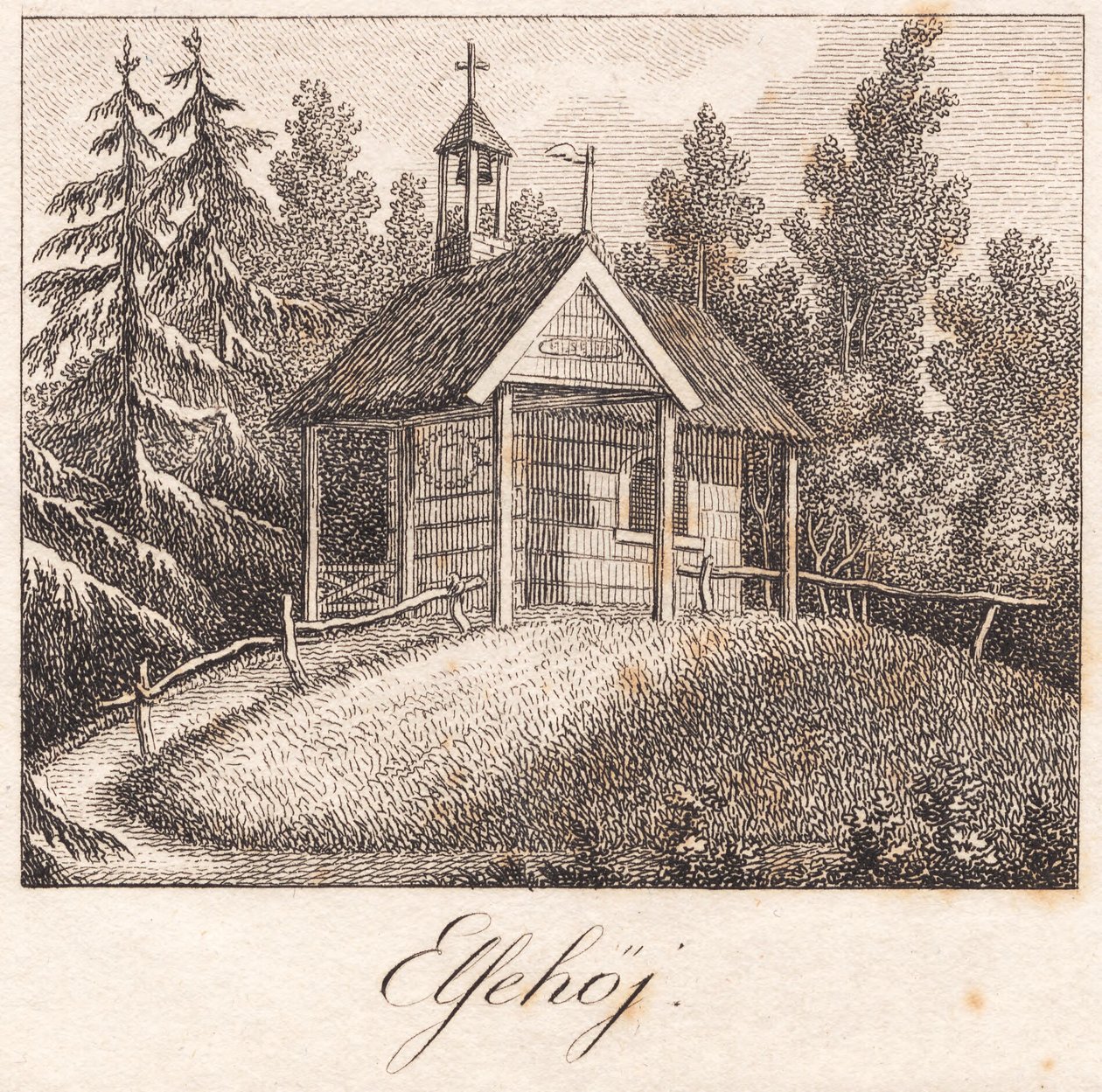 Sanderumgaards Tuin door J.F. Clemens