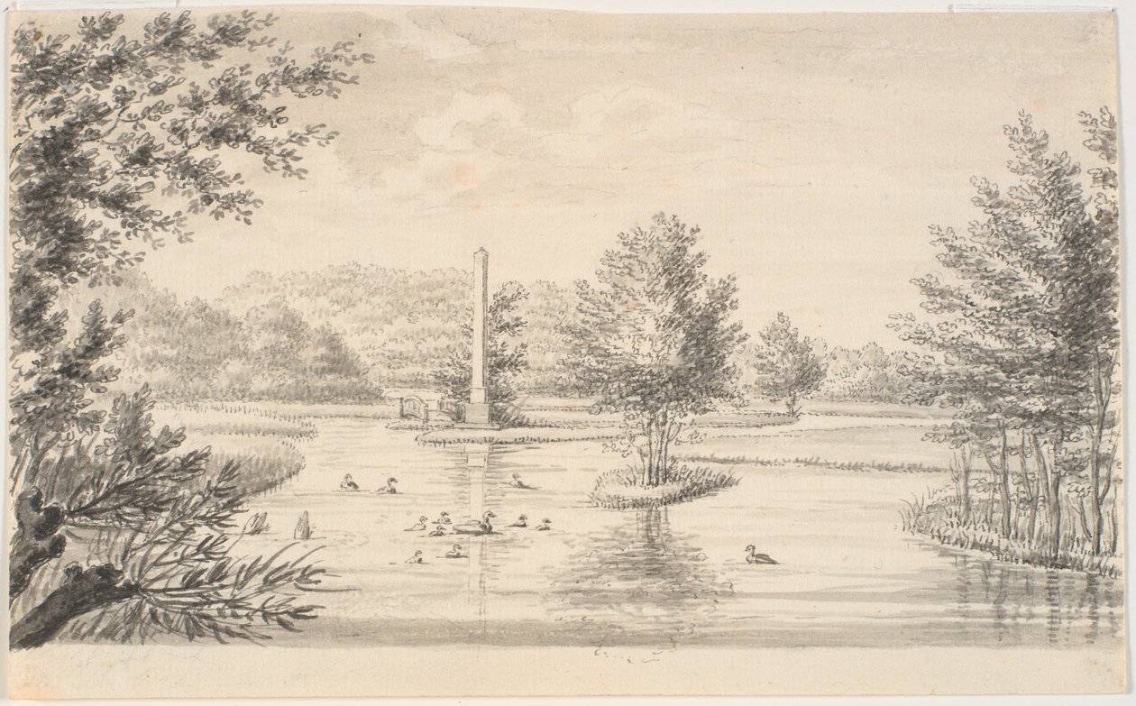 Sanderumgaards tuin XI door J.F. Clemens