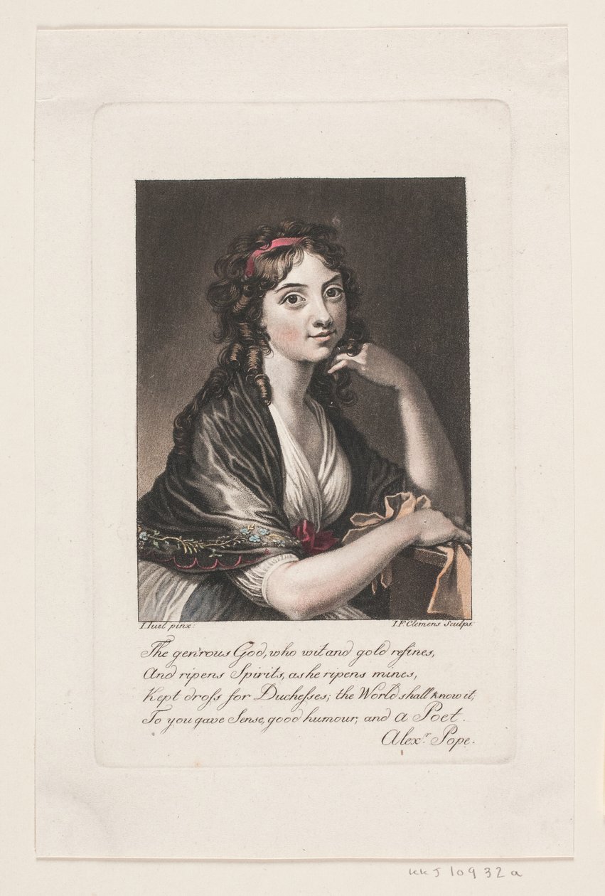 Thomasine Gyllembourg-Ehrensvärd door J.F. Clemens