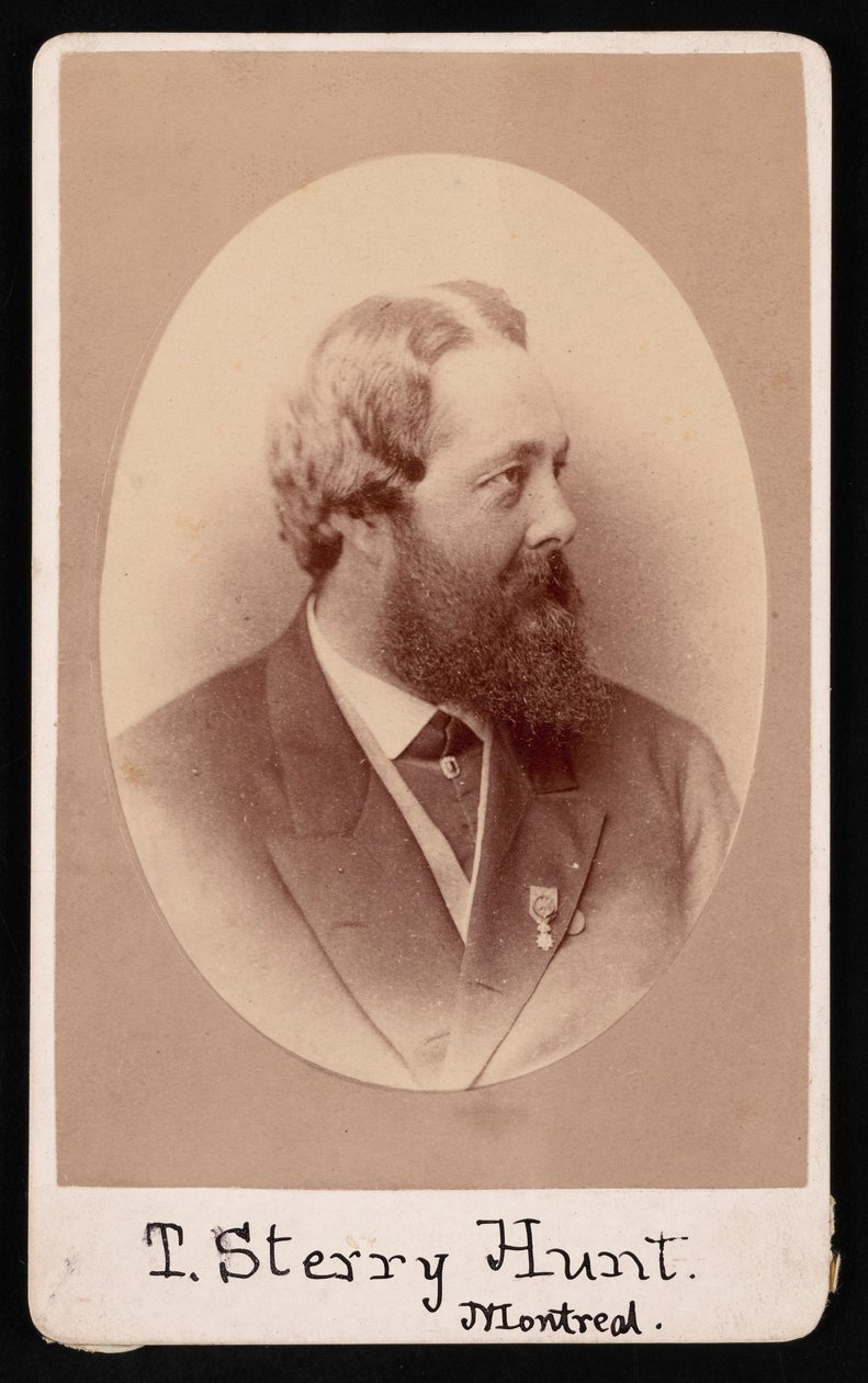 Portret van Thomas Sterry Hunt 1826-1892, Voor 1892 door JG Parks