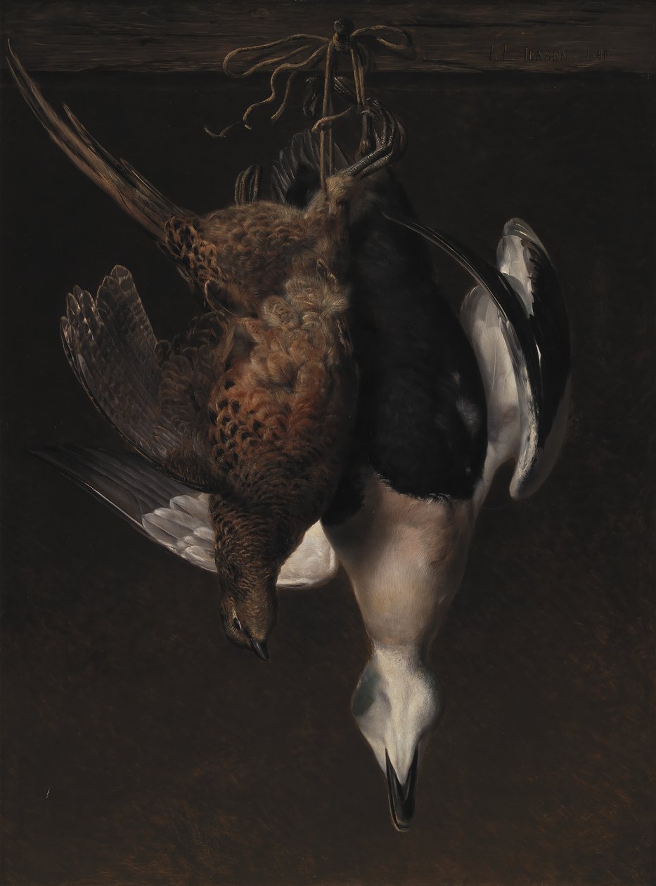Wild. Een fazant en een eidereend door J.L. Jensen