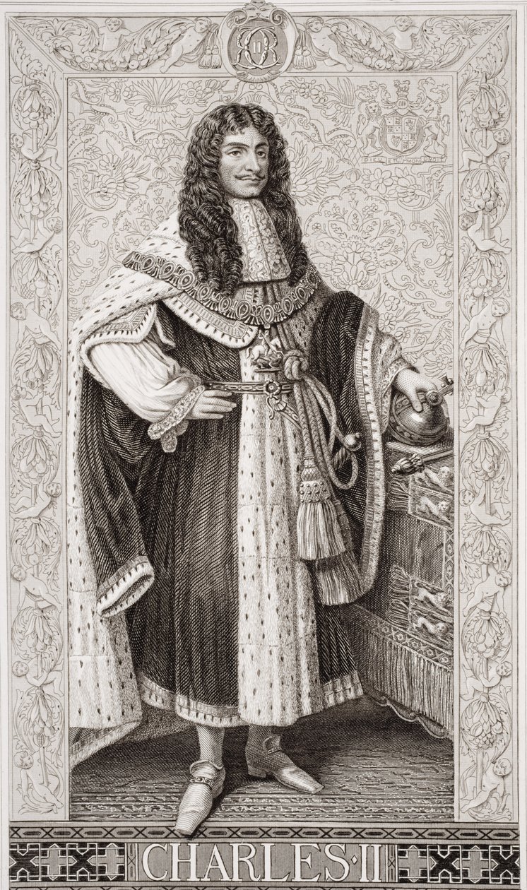 Karel II (1630-85) uit 