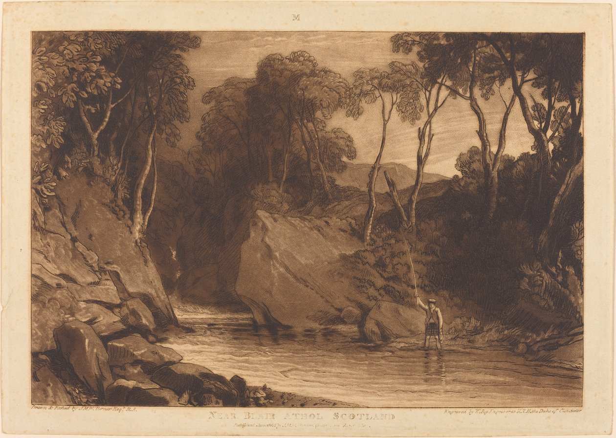 Bij Blair Athol door Joseph Mallord William Turner